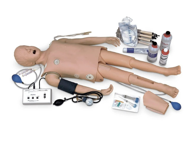 Maniquí infantil completo Life / form® CRiSis ™ con control avanzado de las vías respiratorias