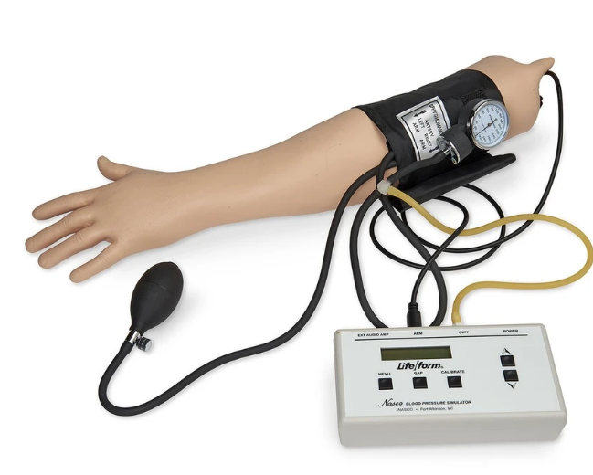 Simulador de presión arterial de lujo Life / form® con sistema de altavoces