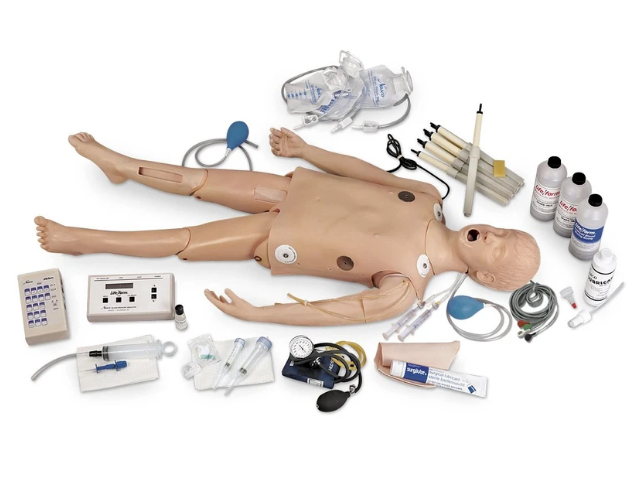 Maniquí infantil Life / form® Deluxe CRiSis ™ con control avanzado de las vías respiratorias
