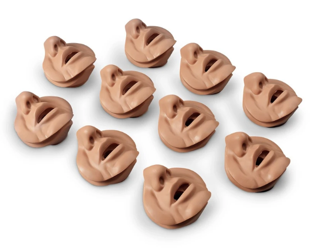 Piezas de boca / nariz de por vida / maniquí de RCP bariátrico form® - Ligero