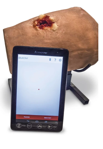 Kit de entrenamiento de control de hemorragias de Z-Medica con biorretroalimentación