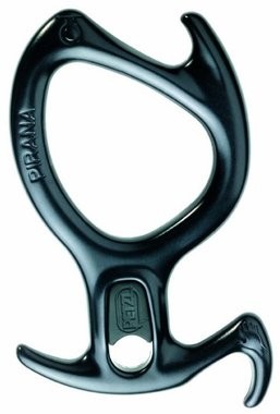 Descensor Pirana negro Petzl D05 NOI