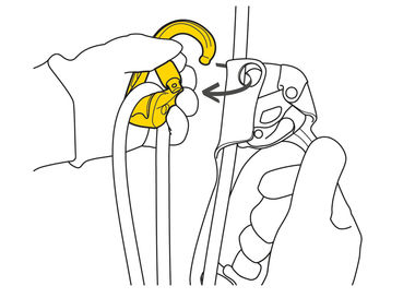 Mosqueton de polea ROLLCLIP Z Petzl P75TL