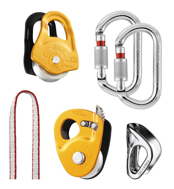 Kit de rescate de grietas Petzl K25 SC3