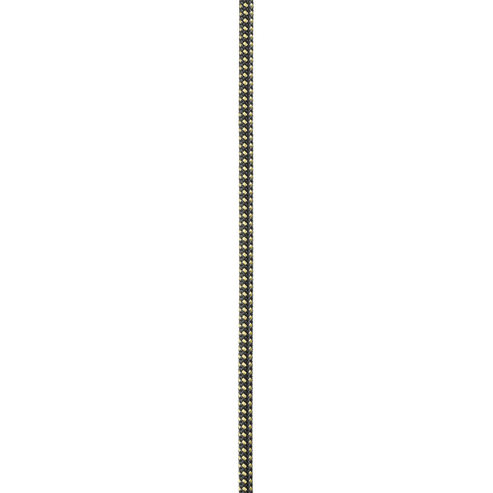 Cuerda semiestática de 5mm x 6m, amarillo/negro Petzl R45AY 006