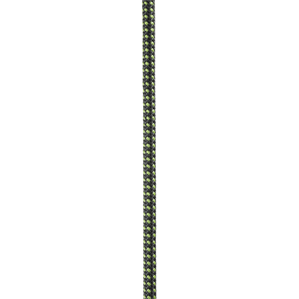 Cuerda semiestática de 7mm x 4m, verde/negro Petzl R47AG 004