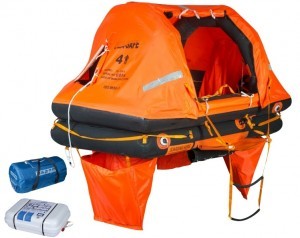 Balsa salvavidas 4 personas autorregulacion 8V SEA-SAFE