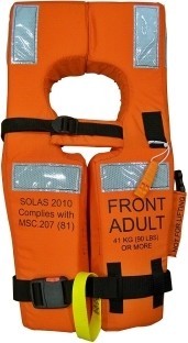 chaleco adulto Tipo 1 PFD YOKE SOLAS