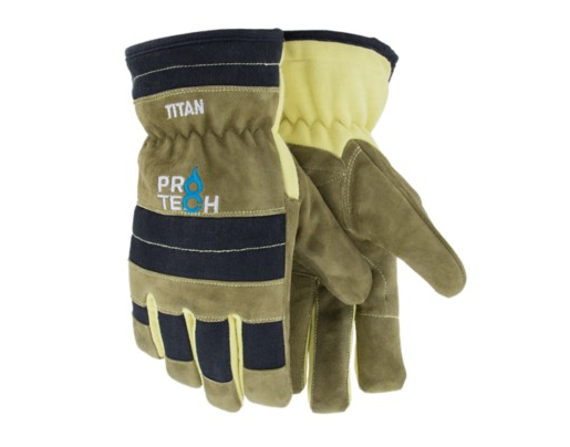 guante TITAN piel de cabra / Kevlar, NFPA Pro-Tech 8